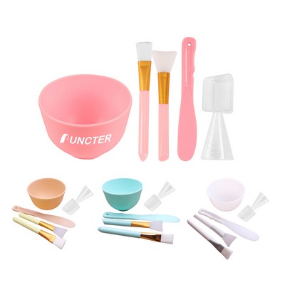Collapsible Silicone Mask Bowl Mixing Set (5-Piece)