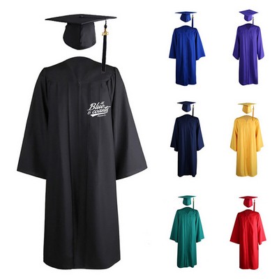 Graduation Gown Cap Tassel Set