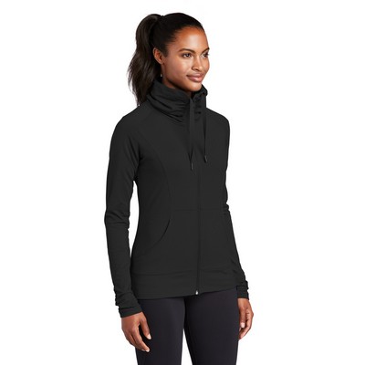 Sport-Tek® Women's Sport-Wick Stretch Full-Zip Jacket