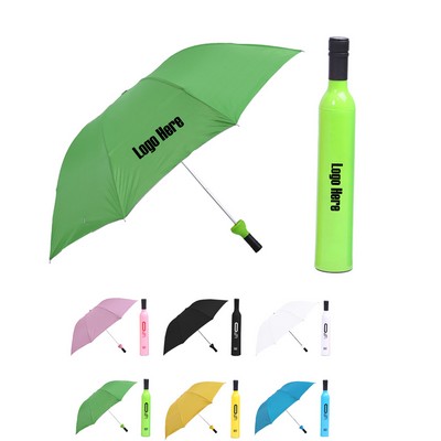 Wine Bottle Umbrella