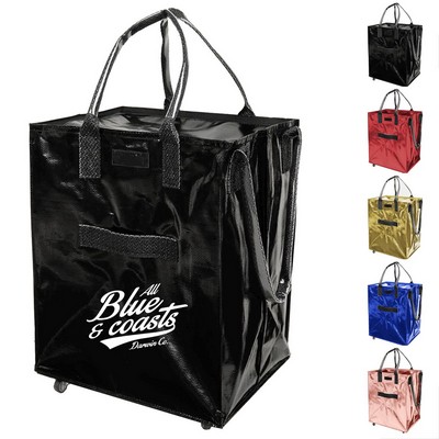 Heavy Duty Rolling Tote Bag