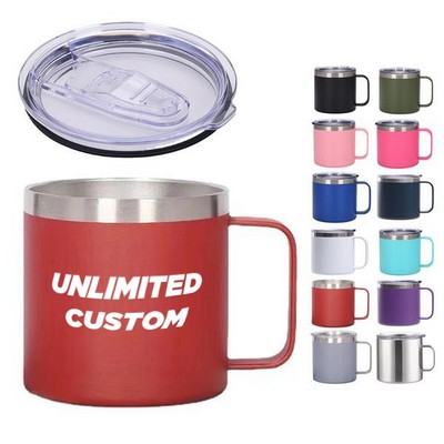 15 oz Cork Bottom Ceramic Mug