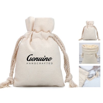 Linen Drawstring Bag