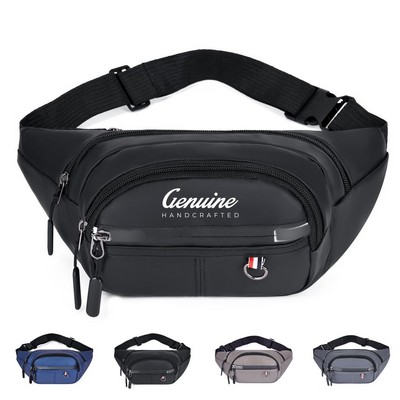 Large Waterproof Nylon Fanny Pack