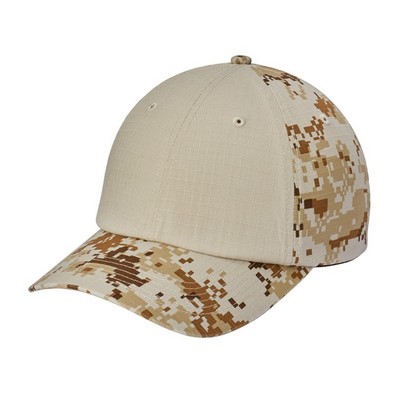 Port Authority Colorblock Digital Ripstop Camouflage Cap.