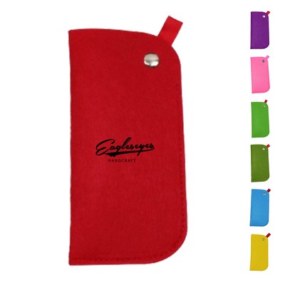 Luxury Felt Glasses Case