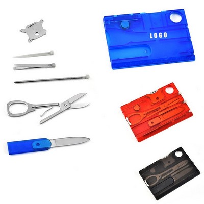 Portable Card Knife Multifunction Wilderness Survival Tool