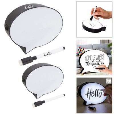 LED Bubble Light Box Sign