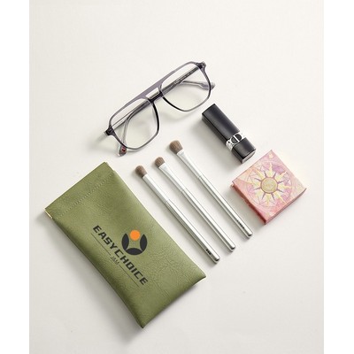 Leather Sunglasses Case with Lint Lining