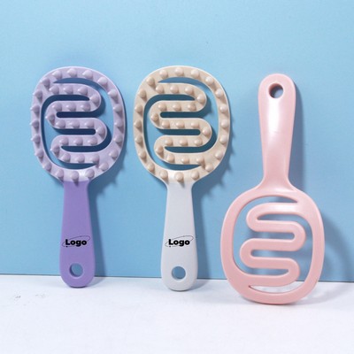 Long-handled Massaging Shampoo Brush
