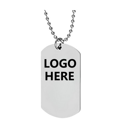 Stainless Steel Blank Necklace