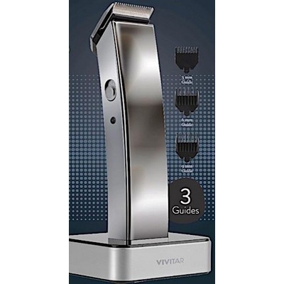 Health, Beauty & Fitness Vivitar Cordless Hair Trimmer w/3 Hair Length Guides