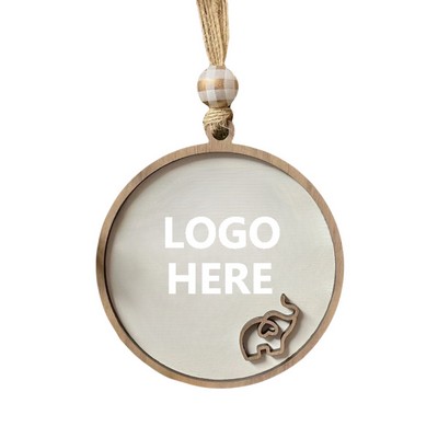 Wooden Christmas Tree Ornament