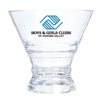 6oz. TRITAN Acrylic Stemless Martini Glass