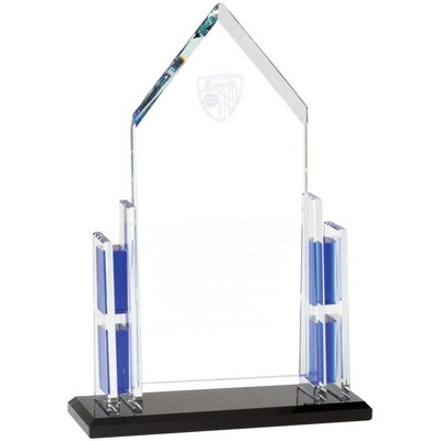 Crystal Cathedral Award, 9 1/4"H