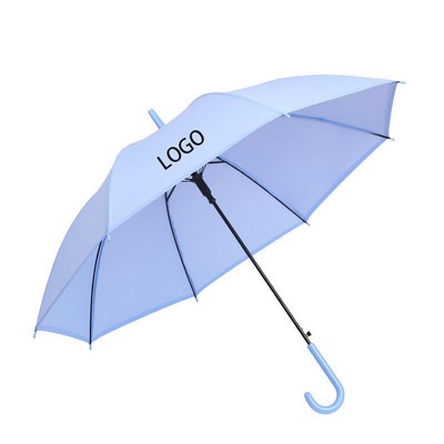 Straight Rod Long Handle Frosted Gift Umbrella