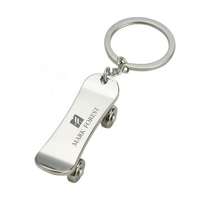 Skateboard Keychain