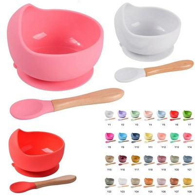 Silicone Baby Feeding Utensil Set