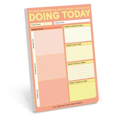 Doing Today Pad (My Super Organized-Ish, Pretty Productive Planner Pad)