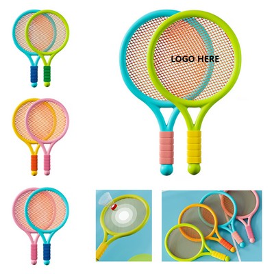 Kids Tennis & Badminton Racket Set - Safe & Lightweight
