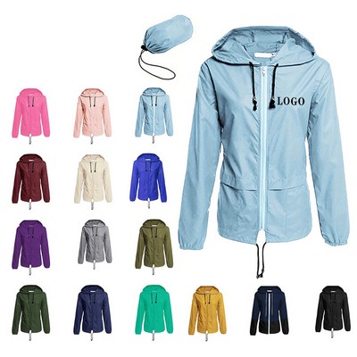 Water-Resistant Hooded Outerwear