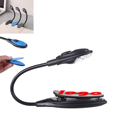 Book Light w/ LED Flexible Flashlight