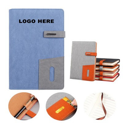 Custom Daily Planner Notebook Business Buckle Notepad Travel A5 Journal with 200 Pages