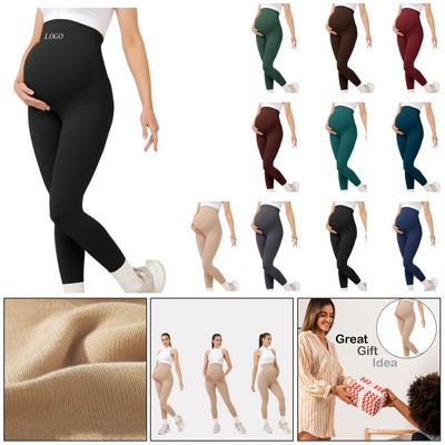 Seamless Maternity Support Yoga Leggings (XS - XL)