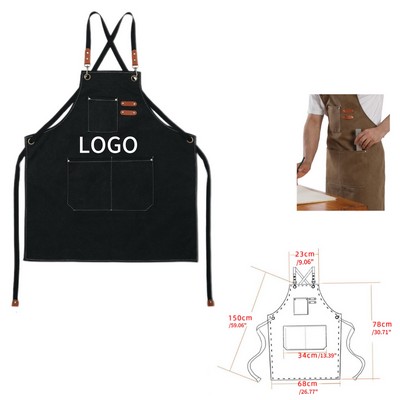 Thickened Canvas Apron