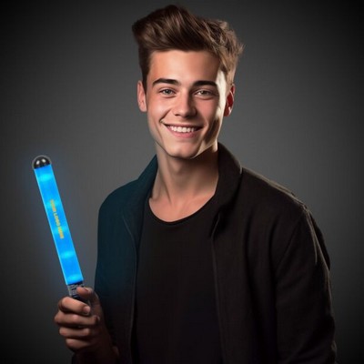 Blue LED Sparkle Patrol Wand(Full Color)