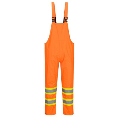 Hi-Vis Contrast Tape Rain Bib & Brace