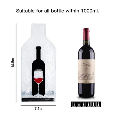 Reusable PVC Wine Bag