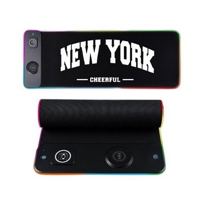 3 in1 Wireless Charging RGB Gaming Mouse PAD