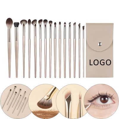 Golden Glow Makeup Brush Set