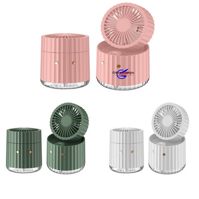 Rechargeable Spray Hydrating Fan