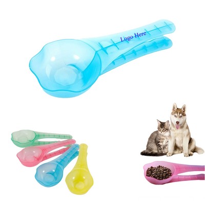 Pets Food Scoop With Clip