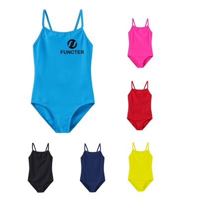 Girl's One Piece Sling Swimsuit