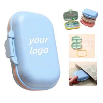 Portable PP Material 7-Grid Medicine Box