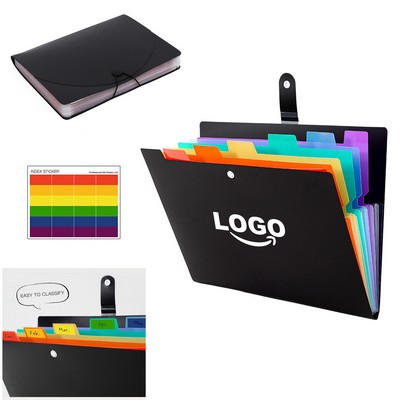 7-Pocket Accordion File Folders