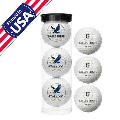 3-Pack High-grade Golf Practice Ball Set