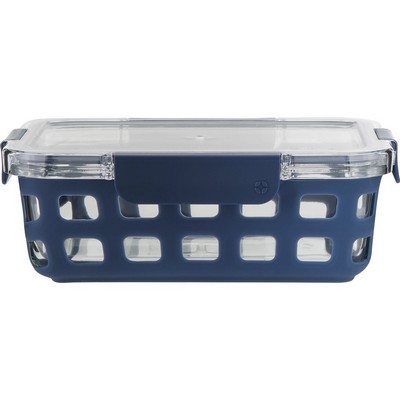 5 cup Ello Duraglass Storage Container (Midnight)