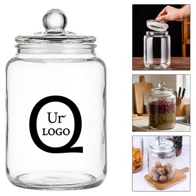 4.5 X 5.5 X9" Large-Capacity Glass Jar