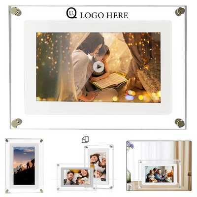 10" Clear Acrylic Digital Photo Frame
