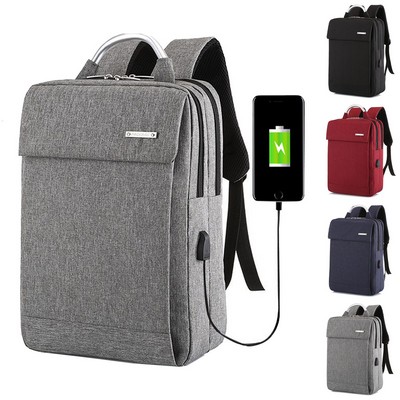 Daily Use Backpack with USB Charging Port