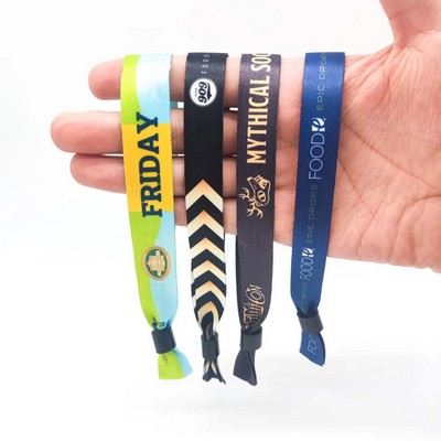 Disposable Ribbon Wristband