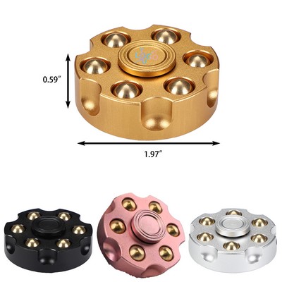 Alloy Metal Fidget Spinner Cool Handheld Gadgets Cube