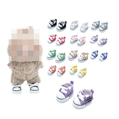 Plush Charm Canvas Shoes