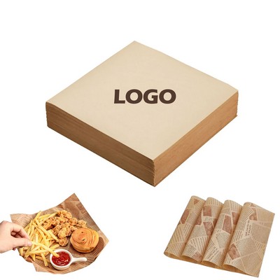 Greaseproof Wrapping Paper (500 Pieces)