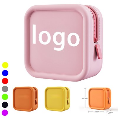 Silicone Mini Makeup & Travel Pouch