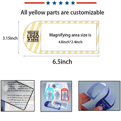 3X Bookmark Magnifier